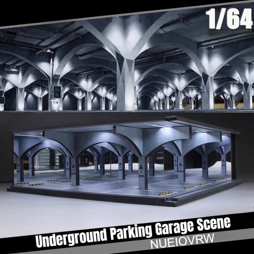 Diorama auto garage - diorama,