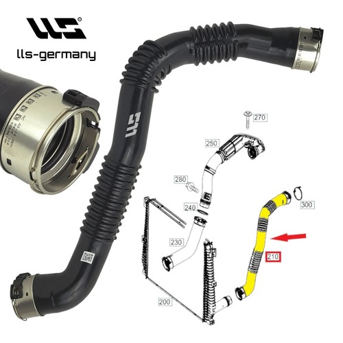 Tubo intercooler per mercedes - intercooler,