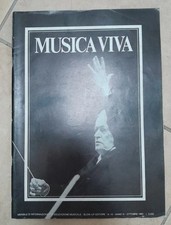 MUSICA VIVA rivista   ottobre