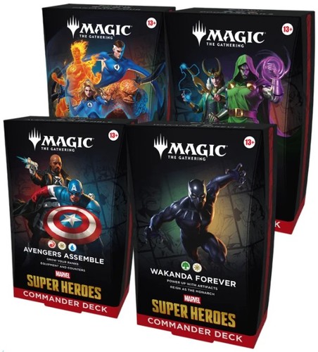 Magic marvel super heroes set - ,