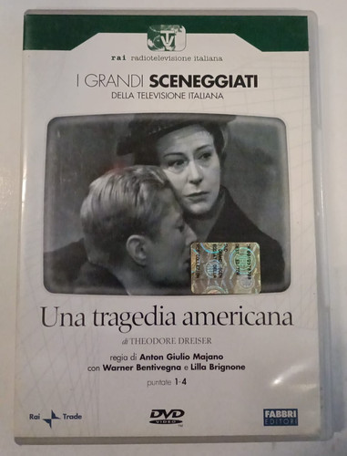 Dvd una tragedia - una, americana