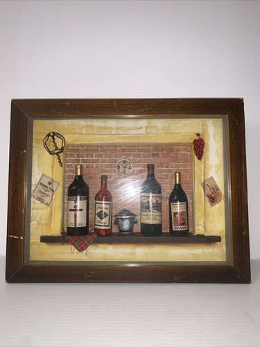 Scatola ombra legno vetro - e, 3d