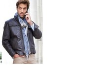 Giubbotto nero in pelle