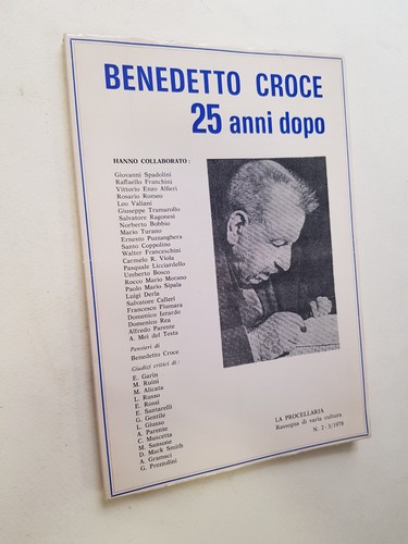 Benedetto croce anni dopo - 25,