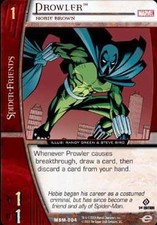 Prowler, Hobie Brown - Web of Spider-Man - Vs System