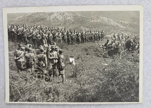 Foto cartolina militari - cartolina,