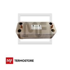 SCAMBIATORE SECONDARIO 16P FISSAGGIO 148 MM CALDAIA FERROLI 39820430 EX 39835630