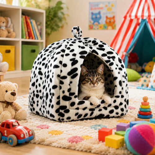 Cuccia per cani gatti igloo