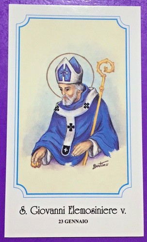 Santino holy card gennaio - santino, card,