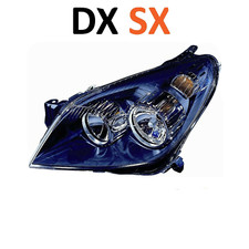 COPPIA FARI FANALE PROIETTORE H7-H1 ANT SX-DX OPEL ASTRA H DA 2004 A 2010 P/NERA