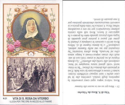 Raro santino vita santa - raro,