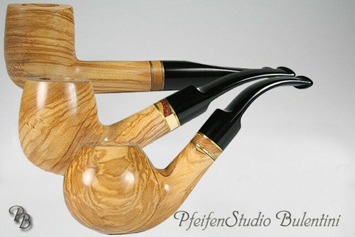 Pipa legno ulivo 9mm - ulivo,