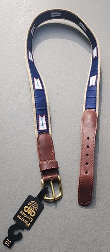 Cintura nautica nastro pelle - cintura,