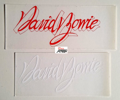 Adesivo david bowie 16 0 - , (16.0