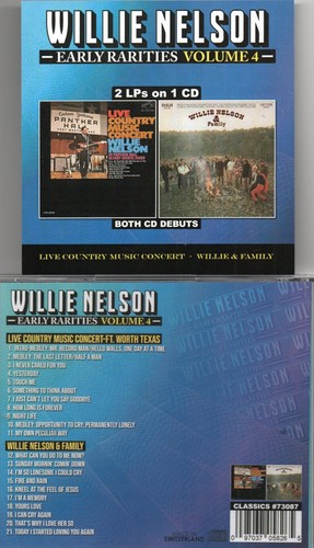 Willie nelson early - nelson-early, rarities