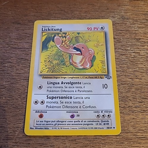 Lickitung jungle carta - lickitung, 38/64
