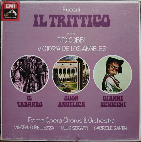 Puccini trittico 3xlp - puccini,