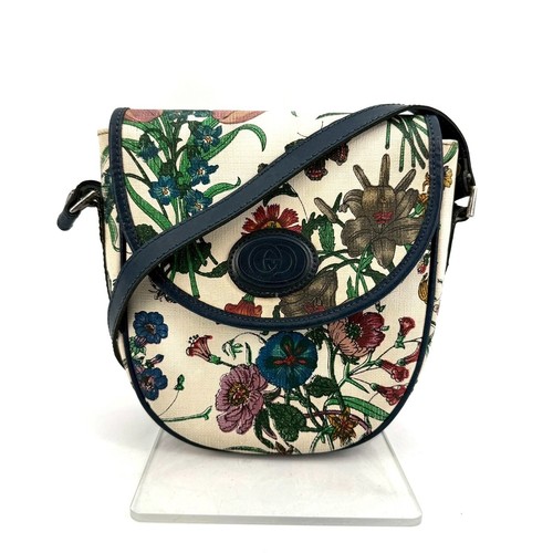Borsa tracolla gucci - borsa, flora