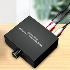 Switch box selettore audio