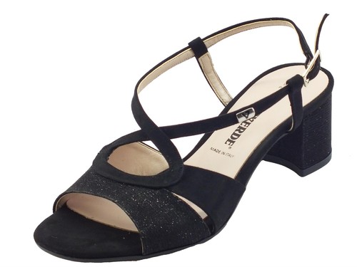 Valleverde 28216 nero sandali - nero,