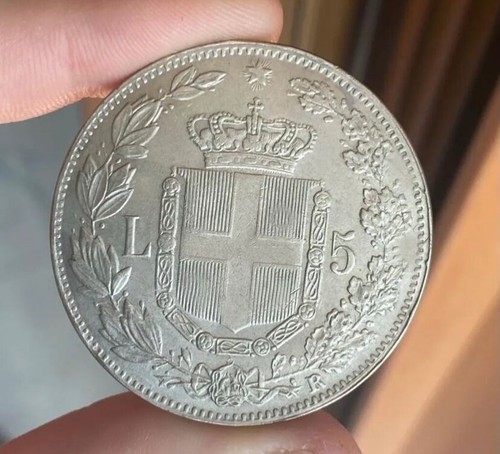 Umberto lire 1878 falso - lire, da
