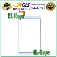 TOUCH SCREEN VETRO TABLET ARCHOS 80b 3G XENON DIGITIZER 7.85" ORIGINALE BIANCO