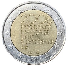 Euro commemorativa francia - euro,
