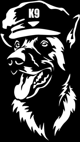 Adesivo malinois - adesivo,