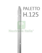 10PZ PALI IN FERRO ZINCATO PER