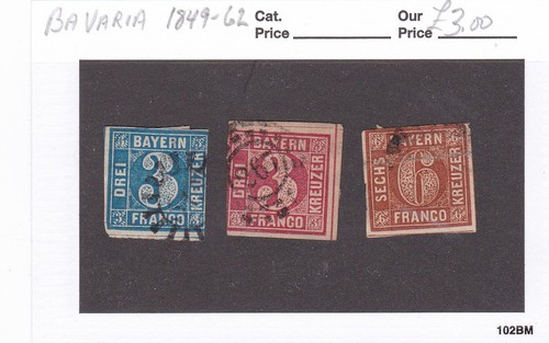 Germania baviera 1849 62 - -, 1849-62