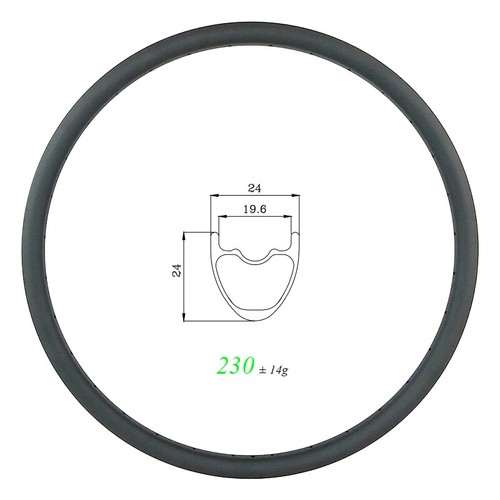 Cerchio carbonio tubeless