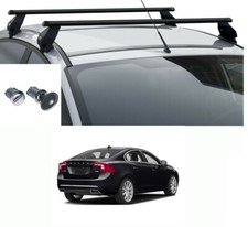 BARRE PORTATUTTO VOLVO S60 ANNO 2017 CON 2 SERRATURE OMOLOGATO E MADE IN ITALY
