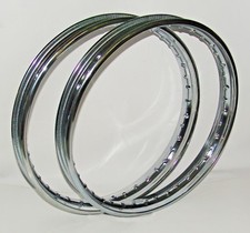 COPPIA CERCHI IN ACCIAIO MOTO