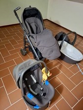 passeggino trio love Chicco usato Colore Grigio Completo Come Da Foto