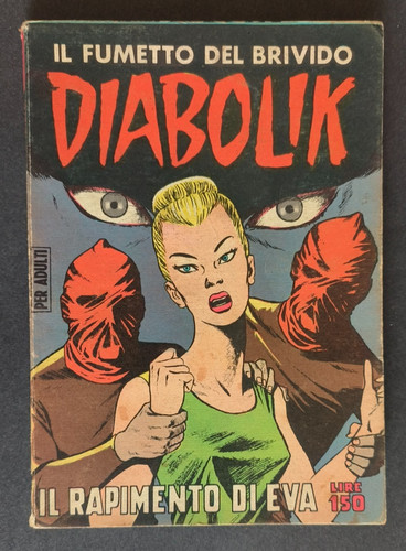 Fumetto diabolik numero - numero, 21