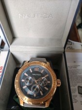 Orologio Nautica NAPSTL003 Con Quadrante Grigio E Cinturino Nuovo