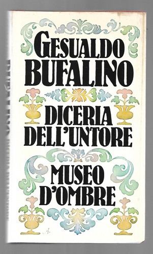 Libro diceria dell untore - libro,