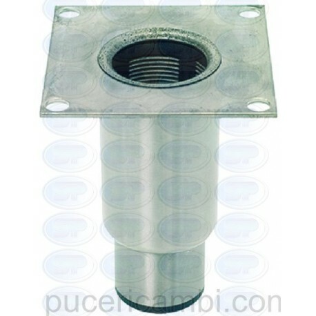 Piede regolabile inox - ø, 1"1/2