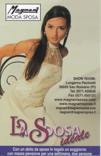 Calendarietto magnani moda - calendarietto,