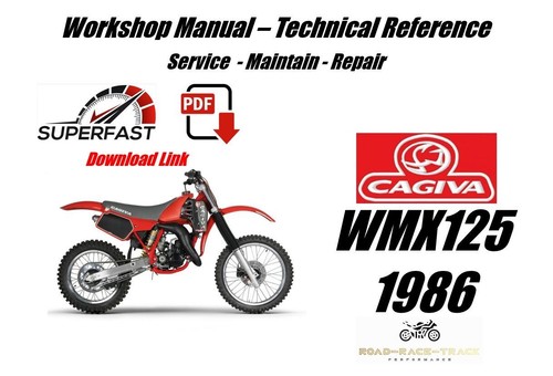 Cagiva wmx125 wmx - wmx125, manuale