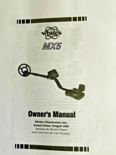 Whites metal detector - whites, 5