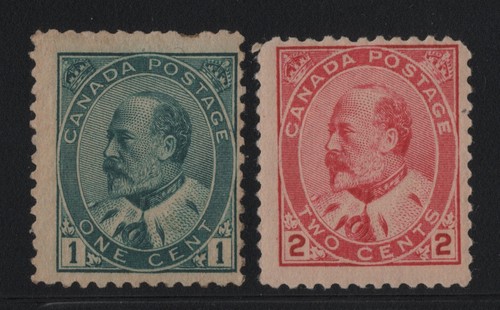 Edward vii canada mint - #89-90,