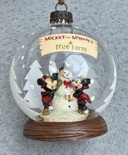 Mappamondo Vetro Natale Disney