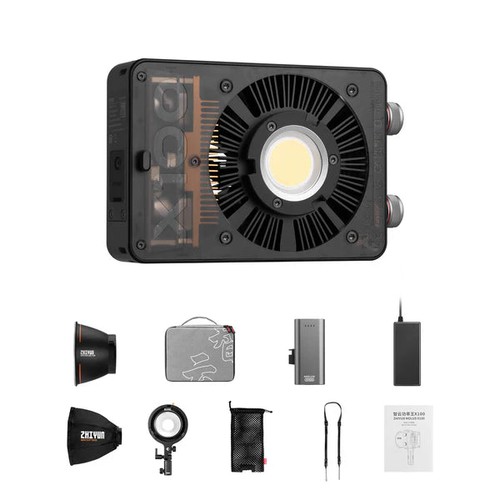 Zhiyun molus x100 cob light - zhiyun,