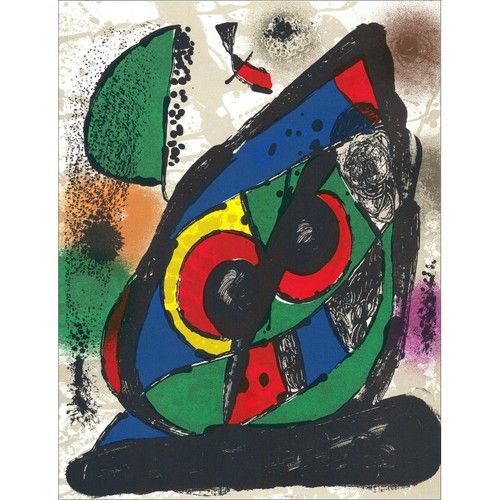 Miro joan litografia - joan,
