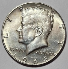 MEZZO DOLLARO KENNEDY 1966