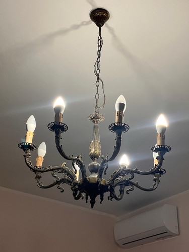 Lampadario soffitto nero in - da,