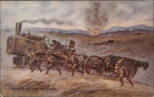 Cartolina antica pistola - , 6