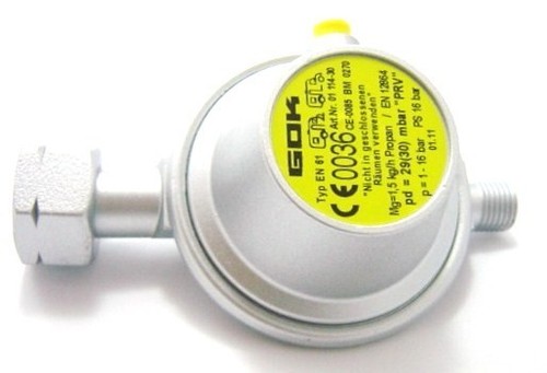 Regolatore gas bar 5 kg - 30,
