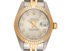 Rolex Datejust Lady Diamanti Ref.69173 1991 Full Set Ottimo Vintage